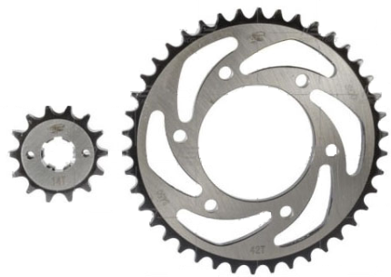 KIT SPROCKET 14X42 (428) SZR SZ R R REVO SCORPION_KITX2