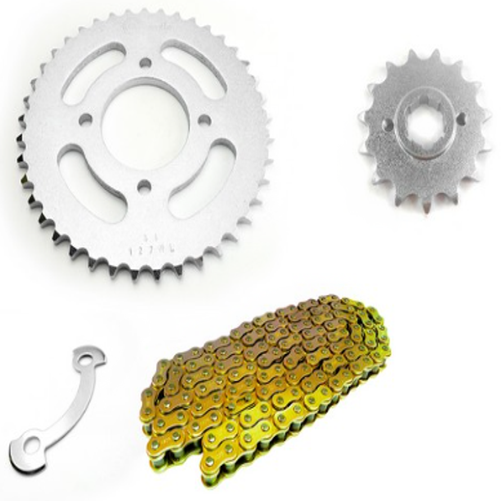 00146 KIT DE ARRASTRE AKT EVO NE 150 4 HUECOS 41-15 428-120 DORADA CASSARELLA - Imagen 1