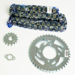 KIT DE ARRASTRE AKT RTX 150 4 HUECOS 42-14 -428-128 DORADA CASSARELLA - Imagen 2