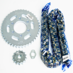 KIT DE ARRASTRE BOXER 102 125 MODELO 2022 6 HUECOS 42-14 428-124 DORADA CASSAREL - Imagen 2