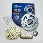 KIT ARRASTRE AKT EVO NE 125 4 HUECOS 428 - 124  41-15 DORADA CASSARELLA