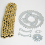 KIT ARRASTRE HUNK 190 4 HUECOS (PT37C-PD13C-520-H-120-C) DORADA CASSARELLA - Imagen 2