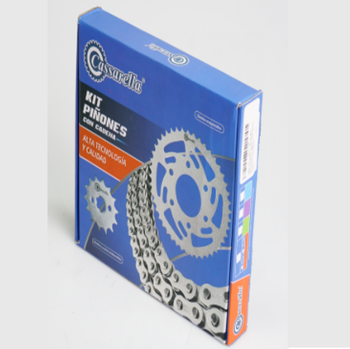 00165 KIT ARRASTRE HUNK 190 4 HUECOS (PT37C-PD13C-520-H-120-C) DORADA CASSARELLA - Imagen 1