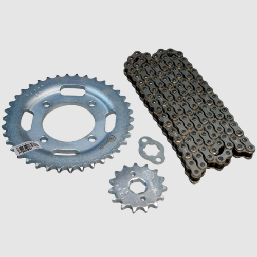 00171 KIT ARRASTRE E STORM 125 CB 125 E 15T/ 40T-428HX124L VITRIX - Imagen 1