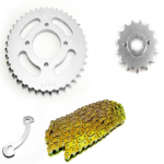KIT ARRASTRE AKT EVO NE 125 CHR 125 4 HUECOS 428 120 DORADA CASSARELLA