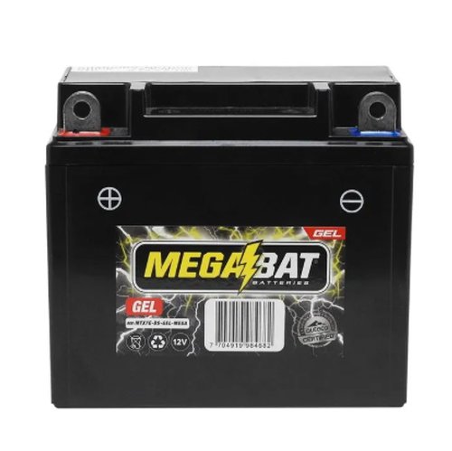 01067 BATERIA MEGABAT GEL MTX7D BS 12V 7AH HONDA MRX 125 150 - Imagen 1