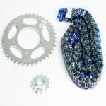 KIT  DE ARRASTRE GIXXER 250 ORRINADA 5 HUECOS (PT40 - PD13C -520 - H -120C) DORA - Imagen 2