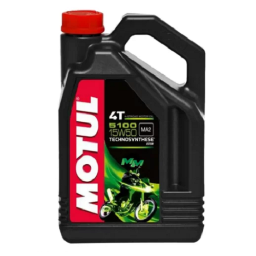 01194 ACEITE MOTUL 15 W 50 5100 4T MOTUL 2 LITROS - Imagen 1