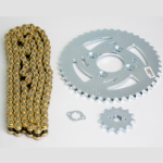 KIT DE ARRASTRE  APACHE 200 4 HUECOS SPEED  (PT43C-PD13C-520-H-120-C) DORADA SPE - Imagen 2