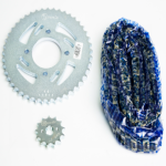KIT DE ARRASTRE STRYKER 125 4 HUECOS (PT45C-PD13C-428-H-124-C) DORADA O'RING CAA - Imagen 2