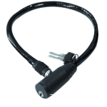 CANDADO DE CABLE 27 CABEZA PLASTICA 75 CM