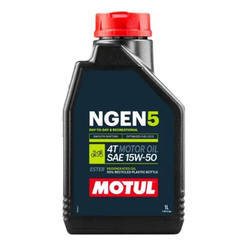 01834 ACEITE MOTUL 15 W 50 NGEN 5 4T MOTUL LITRO - Imagen 1