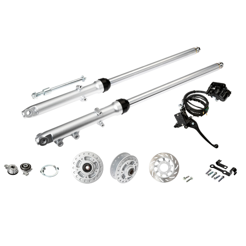 01889 KIT COMPLETO DE BARRRAS Y SUSPENSION DELANTERA AKT 125 GXMOTOR - Imagen 1