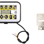 EXPLORADORA CON STROBER 3WL-36 AZUL Y BLANCO 600LM GX MOTOR