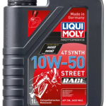 ACEITE LIQUI MOLI 4T 10 W 50 STREET  RACE 1L ROJO