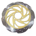 DISCO DE FRENO DEL CENTRO DORADO.PULSAR 200 NS-200 NS FI SIN ABS-NS BSIV-AS/REVD