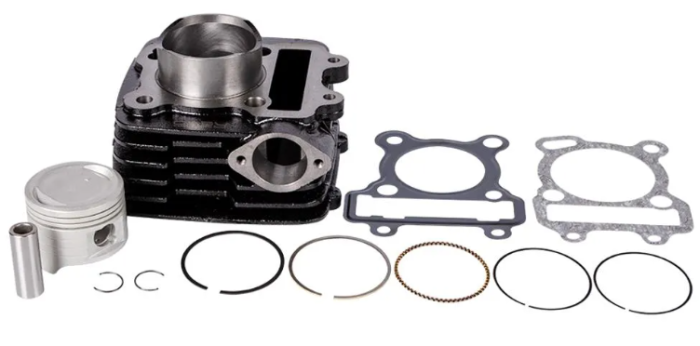 CILINDRO COMPLETO NEGRO.TVS 100 KLS-SPORT-STAR/REVO_KIT - Imagen 1