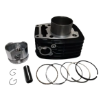 CILINDRO COMPLETO NEGRO.PULSAR 180 II-PULSAR 180 V2009 /REVO_KIT