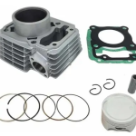 CILINDRO COMPLETO NEGRO.CB 125 F FI-CBF 125-XR 125 BRIO/REVO_KIT