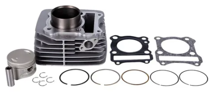 CILINDRO COMPLETO GRIS.GS 125 EURO II/REVO_KIT