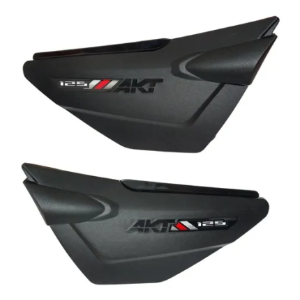 JUEGO DE TAPAS LATERALES NEGRO MATE NKD ORIGINAL