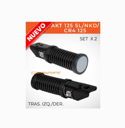 REPOSAPIES DELANTERO (PAR) PARA AKT CR4
