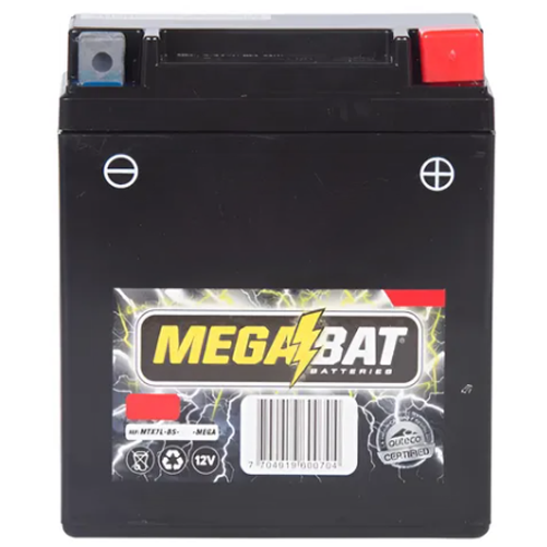 02875 BATERIA GEL MTX7L BS 12V TTR CB 190 XTZ 250 FZ 250 DR 200 GIXXER 250 ELITE 125 F - Imagen 1