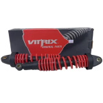 AMORTIGUADOR TRASERO AKT NKD 125 ROJO X 2 UNIDADES VITRIX