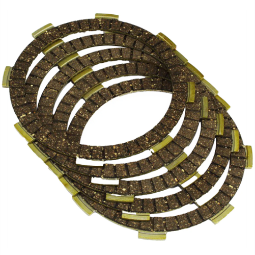 03129 JUEGO DISCOS CLUTCH AK125SL/NKD125/TTR125/150 AK EVO125/150 PAPER - Imagen 1