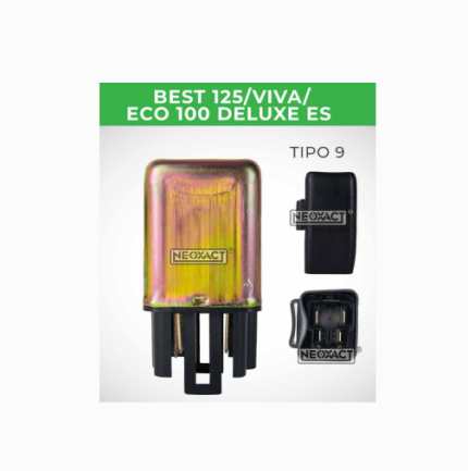 RELAY ARRAQUE BEST 125 VIVA ECO 100 DELUXE ES TIPO 9