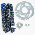 KIT ARRASTRE RAIDER 125 4 HUECOS (PT46C-PD14C-428-H-132-C) DORADA CASSARELLA - Imagen 2