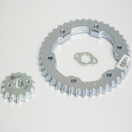 03565 KIT PORTA SPROCKET FZ 2.0 FRENO DE DISCO 16 6 HUECOS (PT41C-PD14C 2H -PASO 428)A - Imagen 1