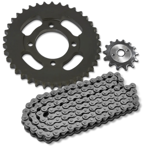 03782 KIT DE ARRASTRE CB 125F FI REL NORMAL /INVICTA (FUERZA) 45T/15T + 428H-124L - Imagen 1