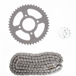 KIT DE ARRASTRE TVS APACHE RTR 160 4V (2019) (PLANO HUECO PEQUEÑO) 45T 13T + 42