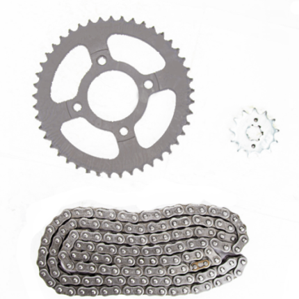 KIT DE ARRASTRE TVS APACHE RTR 160 4V (2019) (PLANO) 45T/13T + 428HS-138L