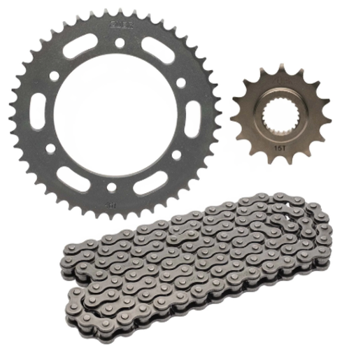 03788 KIT DE ARRASTRE FZ 250 (2018) 46T/15T + 428HX-136L - Imagen 1