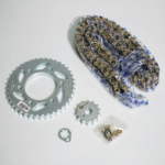 KIT ARRASTRE C FZ 16 6 H PT 40 X 14 CAD 428 X 132 DORADA CASSARELLA - Imagen 2