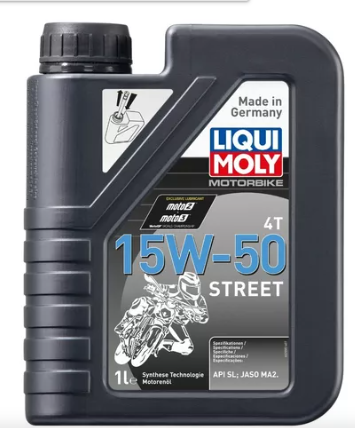 ACEITE LIQUI MOLI 4T 15 W 50 MINERAL 1L STREET  GRIS