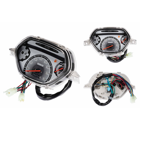 04514 VELOCIMETRO BLANCO PARA AKT 110 M NUEVO EVERESTT - Imagen 1