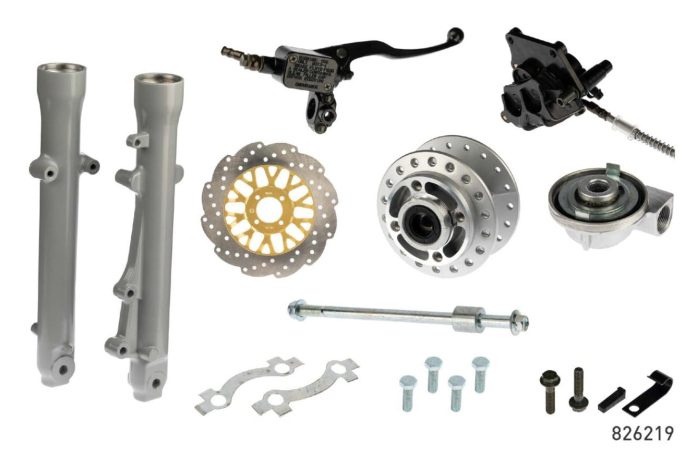 KIT COMPLETO BARRAS DE SUSPENSION DELANTERA BOXER CT 100 - Imagen 1