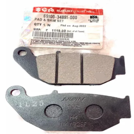 PASTILLAS TRASERAS SUZUKI GIXXER 150 2021 ORIGINAL