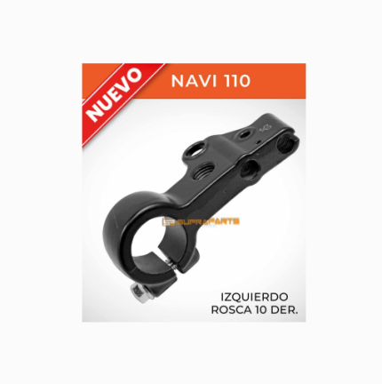 PORTA MANIGUETA IZQ.ROSCA 10 mm DER. NAVI 110