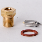 AGUJA ASIENTO CARBURADOR RX100/115/AX100 CON BASE 1.5