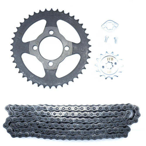 04801 KIT ARRASTRE DISCOVER 100 14T/ 42T-428HX118L - Imagen 1