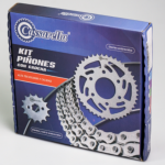 KIT DE ARRASTRE CR4 162 4 HUECOS (PT40 C-PD14 C- 428--142-C) NIQUELADA CASSAREA