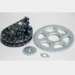 KIT ARRASTRE DR 150 6 HUECOS (PT50C-PD16C-428-H-132C) DORADA O´RING CASSARELLA - Imagen 2
