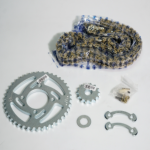KIT  DE ARRASTRE GN 125 4 HUECOS (PT42C-PD14C-428-H-124-C) DORADA CASSARELLA - Imagen 2