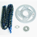 KIT ARRASTRE MRX 125 MOD. 2023 SPROCKET PLANO 4 HUECOS(PT50C-PD14C-428-H-132-C)A - Imagen 2