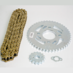 KIT ARRASTRE MRX ARIZONA 200 (PT46C - PD15C - 428 H- 132C) DORADA CASSARELLA - Imagen 2