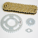 KIT DE ARRASTRE SWITCH 150 4 HUECOS (PT36C-PD15C-428-H-110-C) DORADA CASSARELLA - Imagen 2